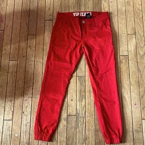 •Red Jeans size 7/8•